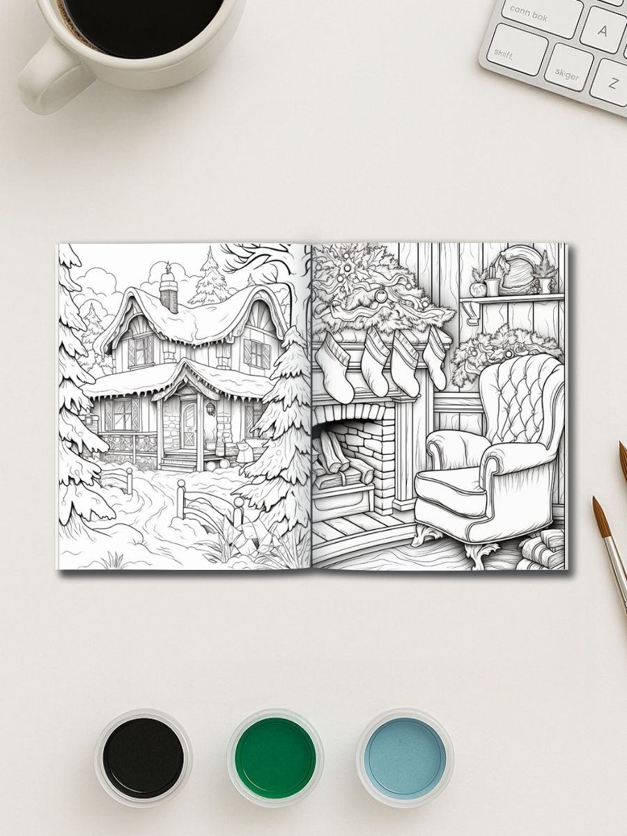 Cozy Christmas – 50 Holiday Celebration Pages - Image 2