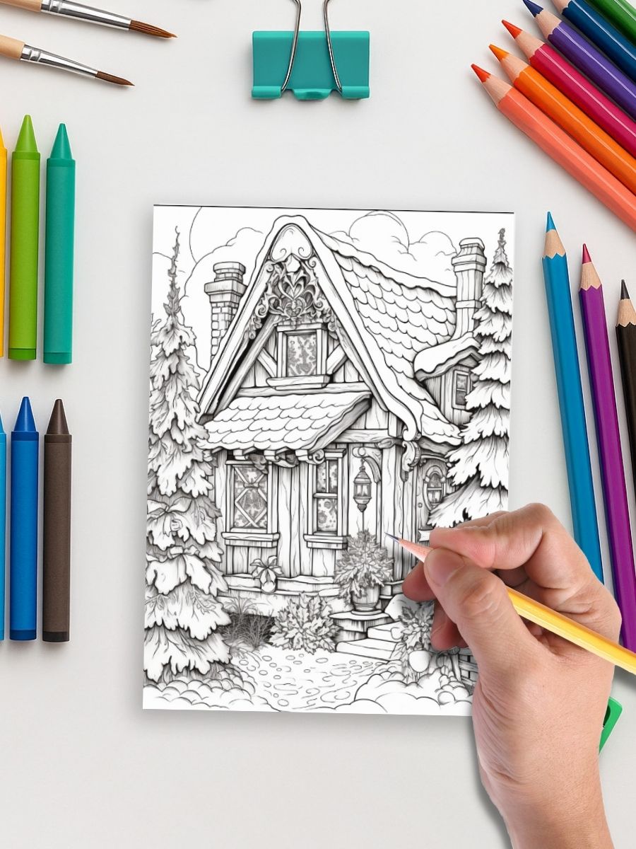 Cozy Christmas – 50 Holiday Celebration Pages - Image 4