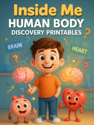 Inside Me - Human Body Discovery Printables (240 Pages)
